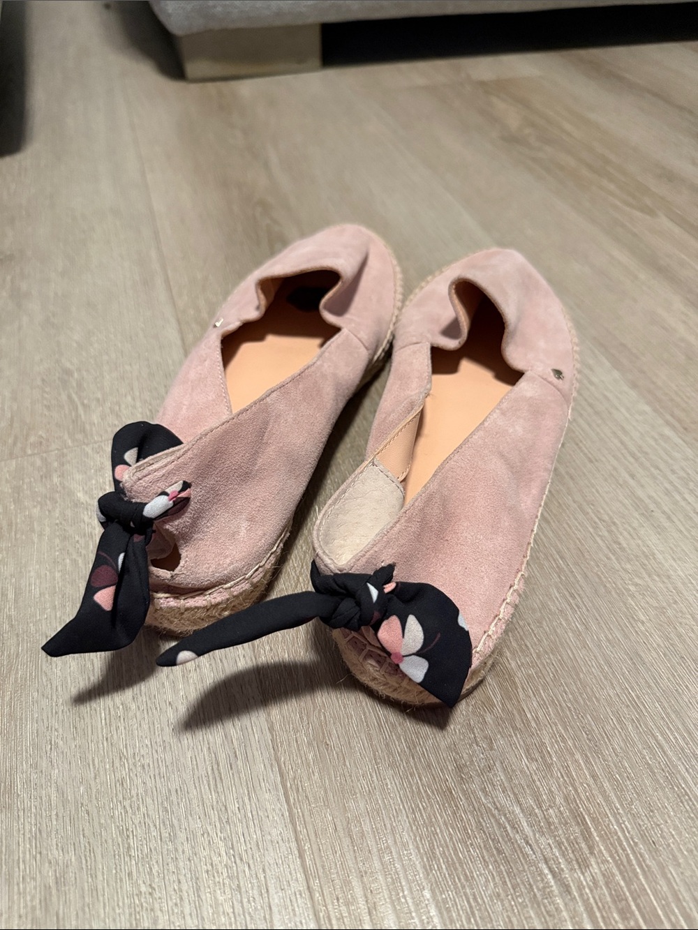 Kate Spade Leather Bow Accents Espadrilles - Picture 7 of 7